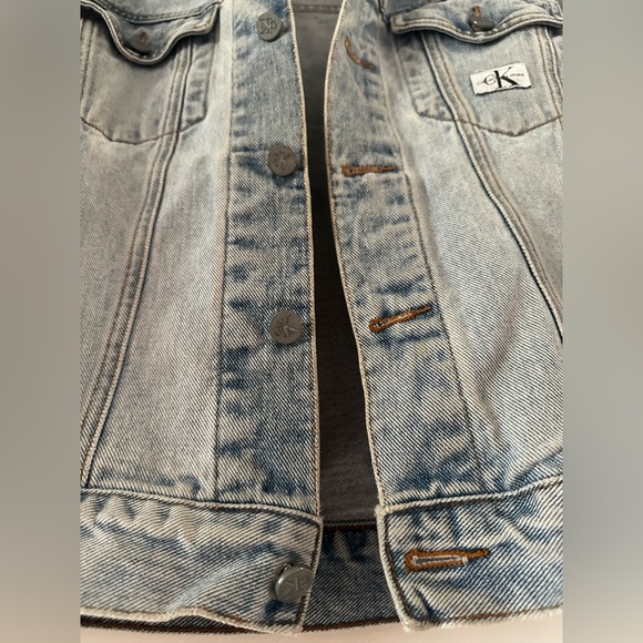 Vintage Calvin Klein Jean Jacket - Small - Picture 5 of 6